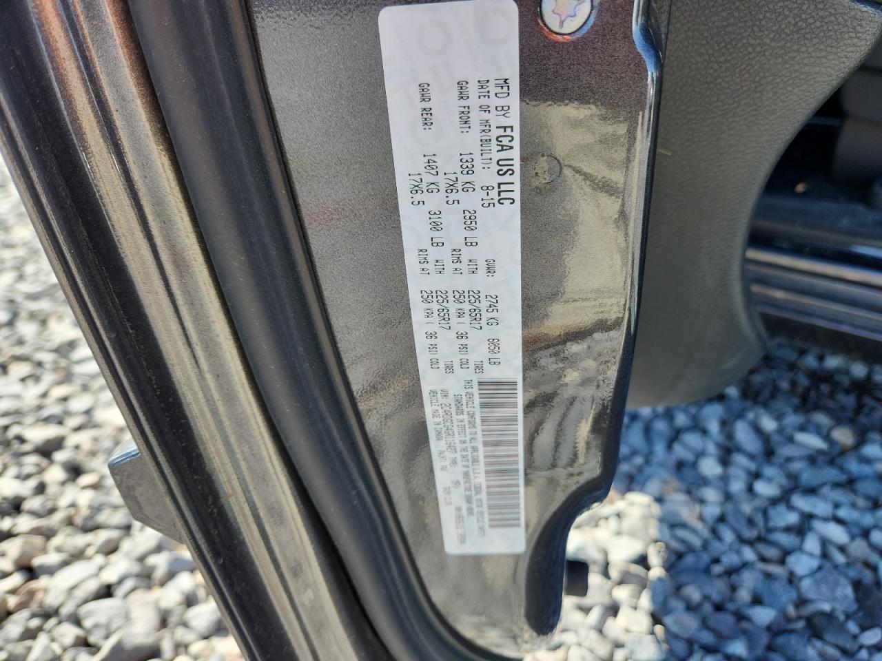 2016 DODGE GRAND CARAVAN