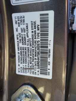 2011 HONDA CR-V