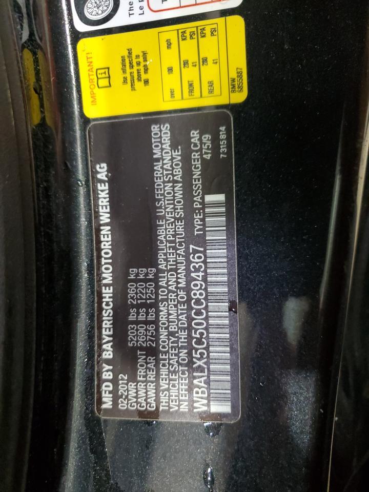 2012 BMW 6 Series