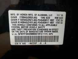 2011 HONDA PILOT