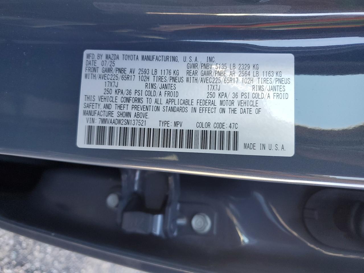 2025 MAZDA CX-50