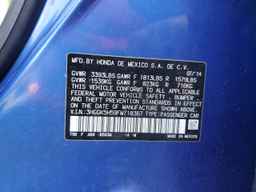 2015 HONDA FIT