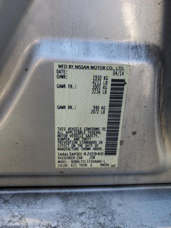 2014 NISSAN ALTIMA