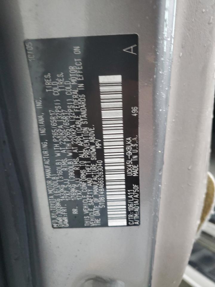 2006 TOYOTA Sequoia