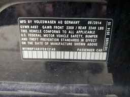 2015 VOLKSWAGEN CC