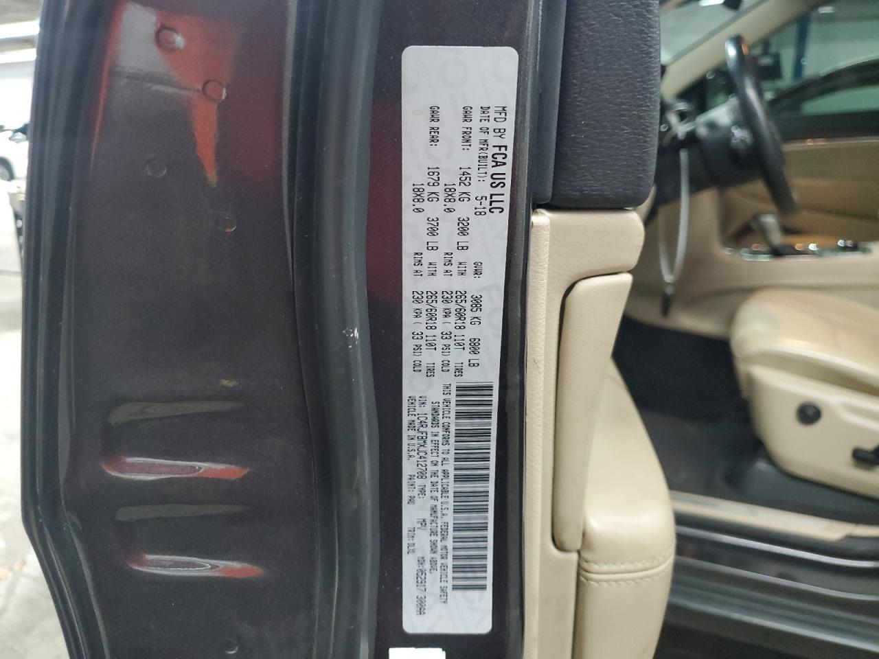 2018 JEEP Grand Cherokee