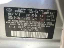 2012 HYUNDAI SONATA