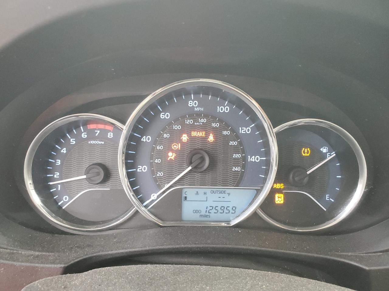 2016 TOYOTA COROLLA