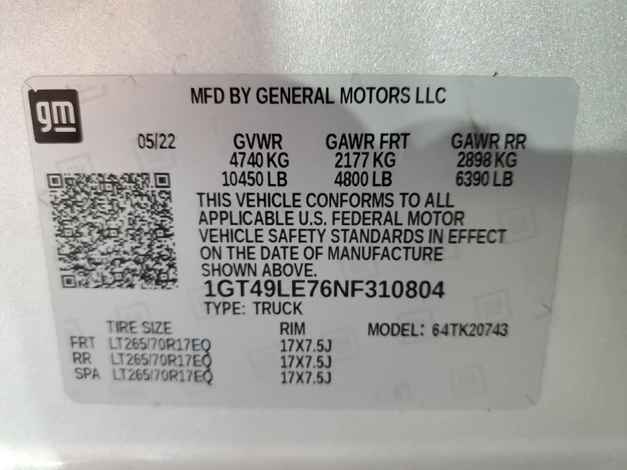 2022 GMC Sierra