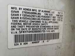 2011 HONDA PILOT