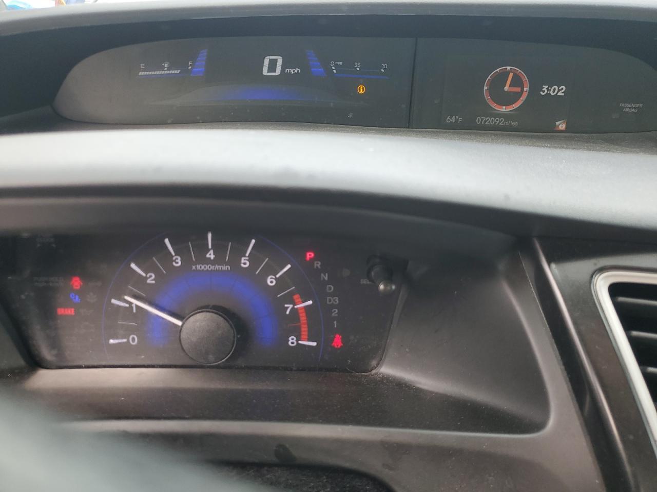 2013 HONDA CIVIC