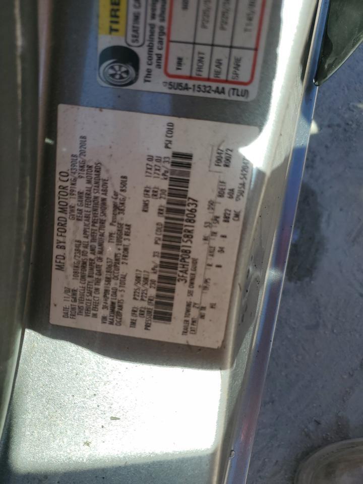 2008 FORD FUSION