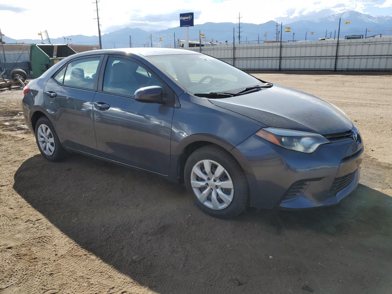 2016 TOYOTA COROLLA