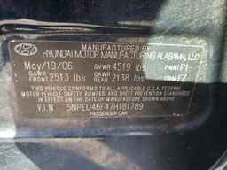 2007 HYUNDAI SONATA