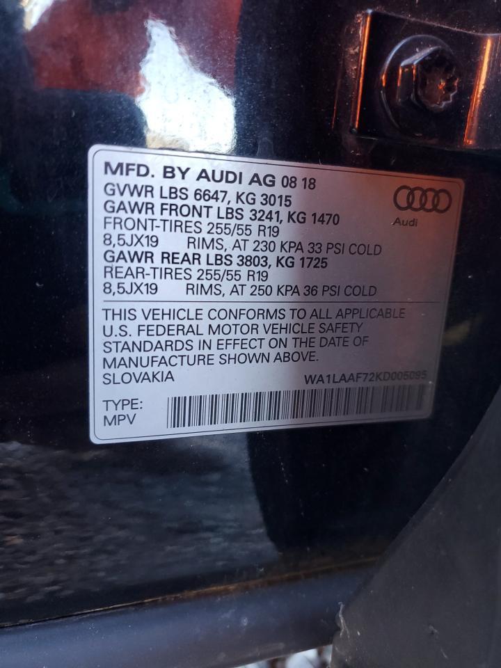 2019 AUDI Q7