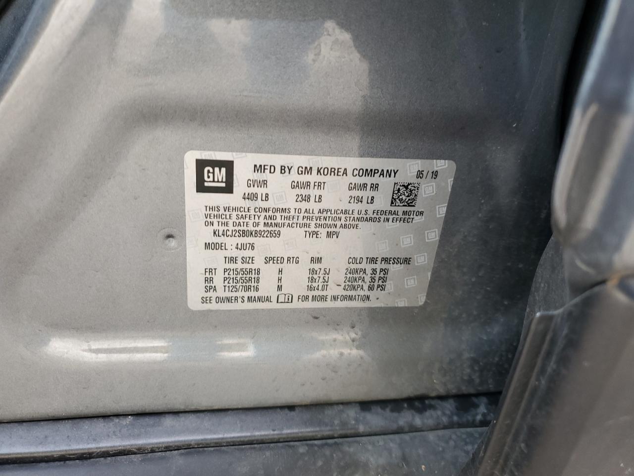 2019 BUICK ENCORE