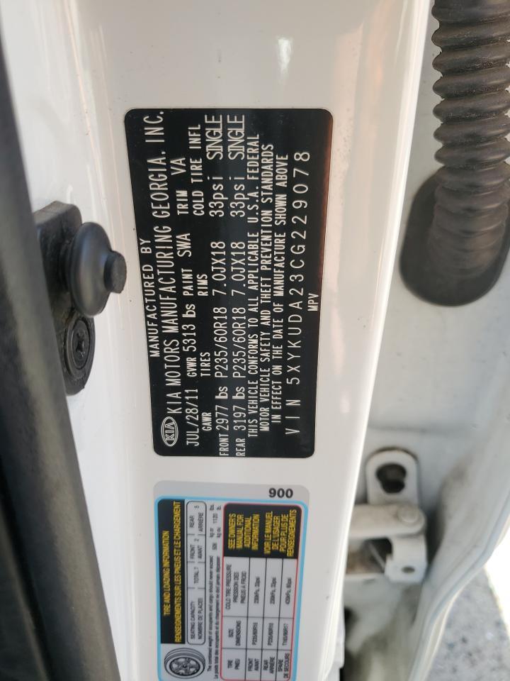 2012 KIA SORENTO