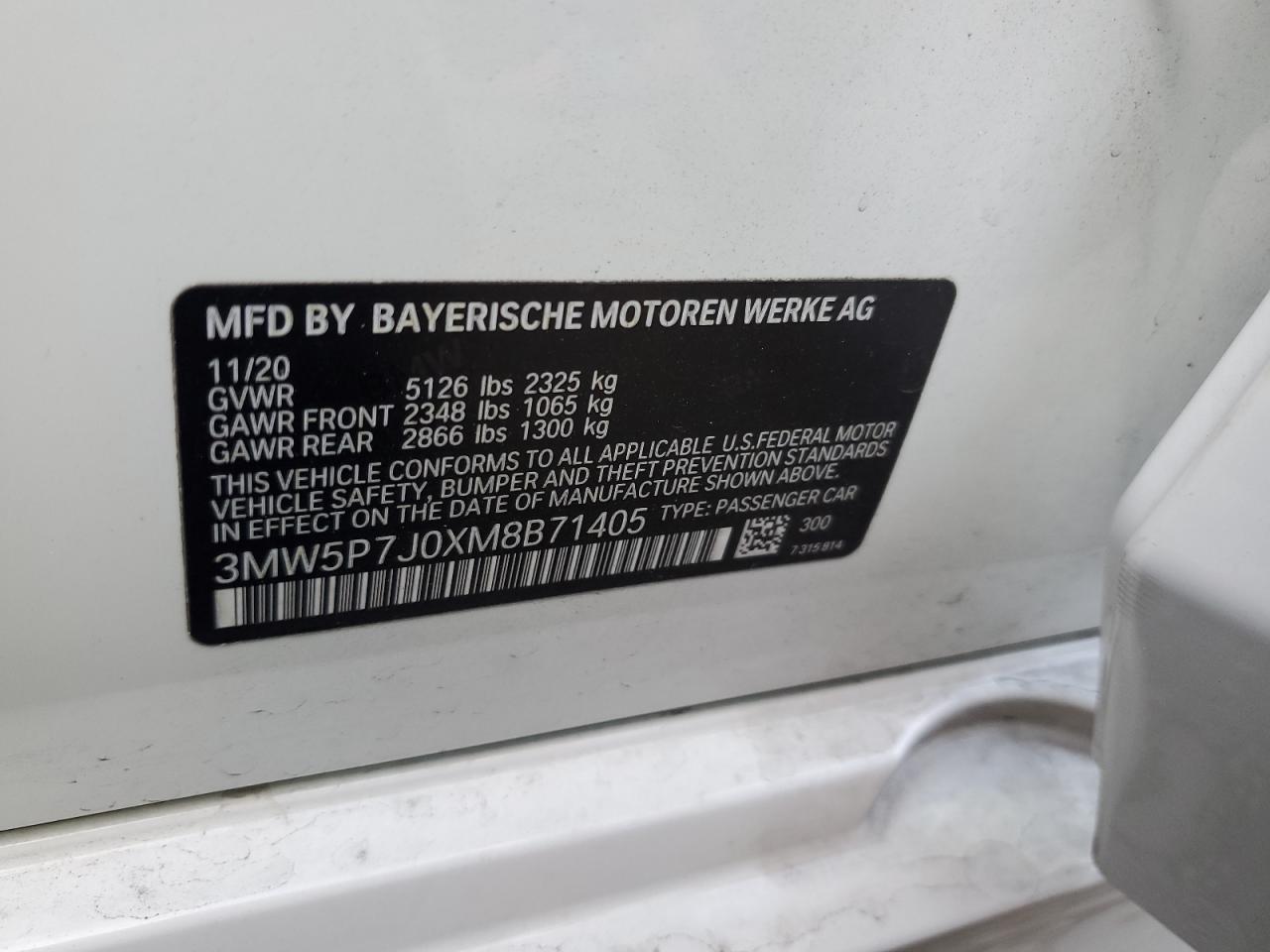 2021 BMW 3 SERIES