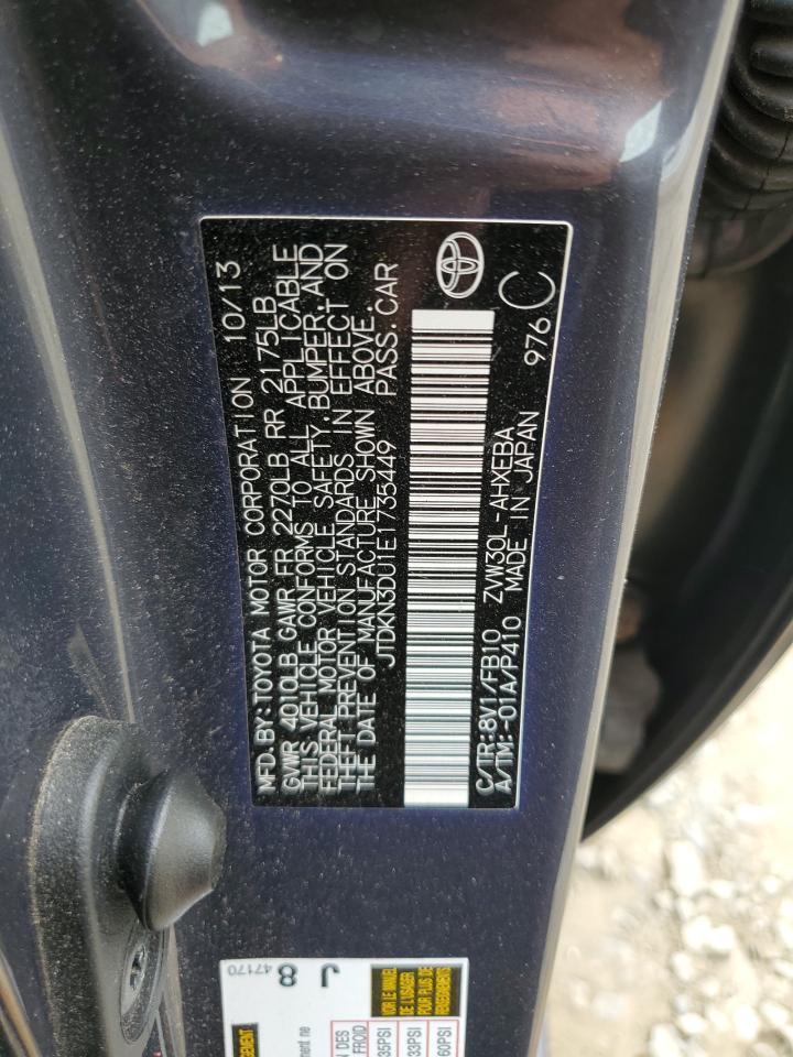 2014 TOYOTA PRIUS