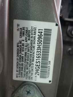 2003 HONDA CIVIC