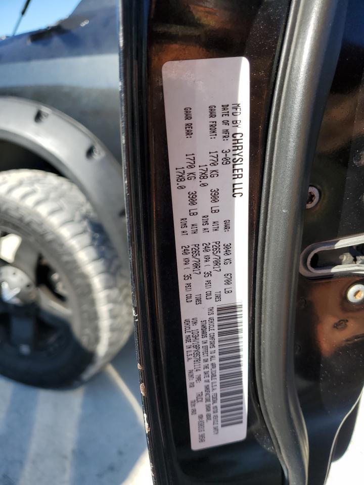 2009 DODGE RAM 1500