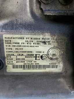 2004 NISSAN SENTRA