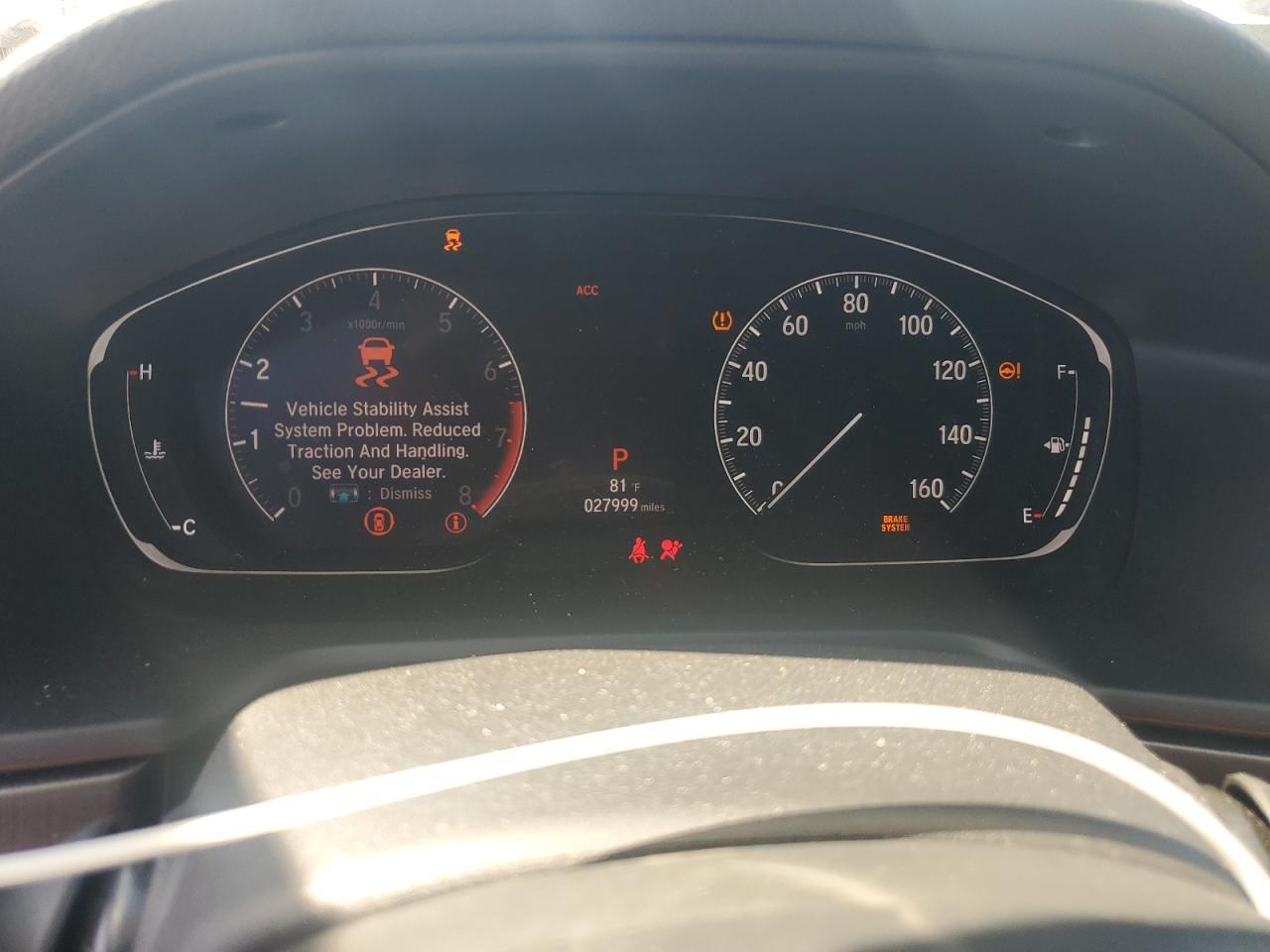 2019 HONDA ACCORD