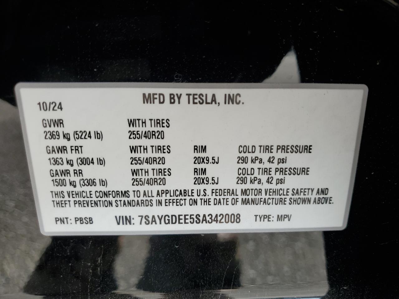 2025 TESLA MODEL Y