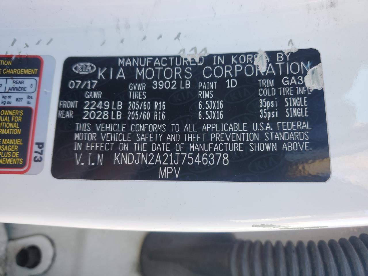 2018 KIA SOUL