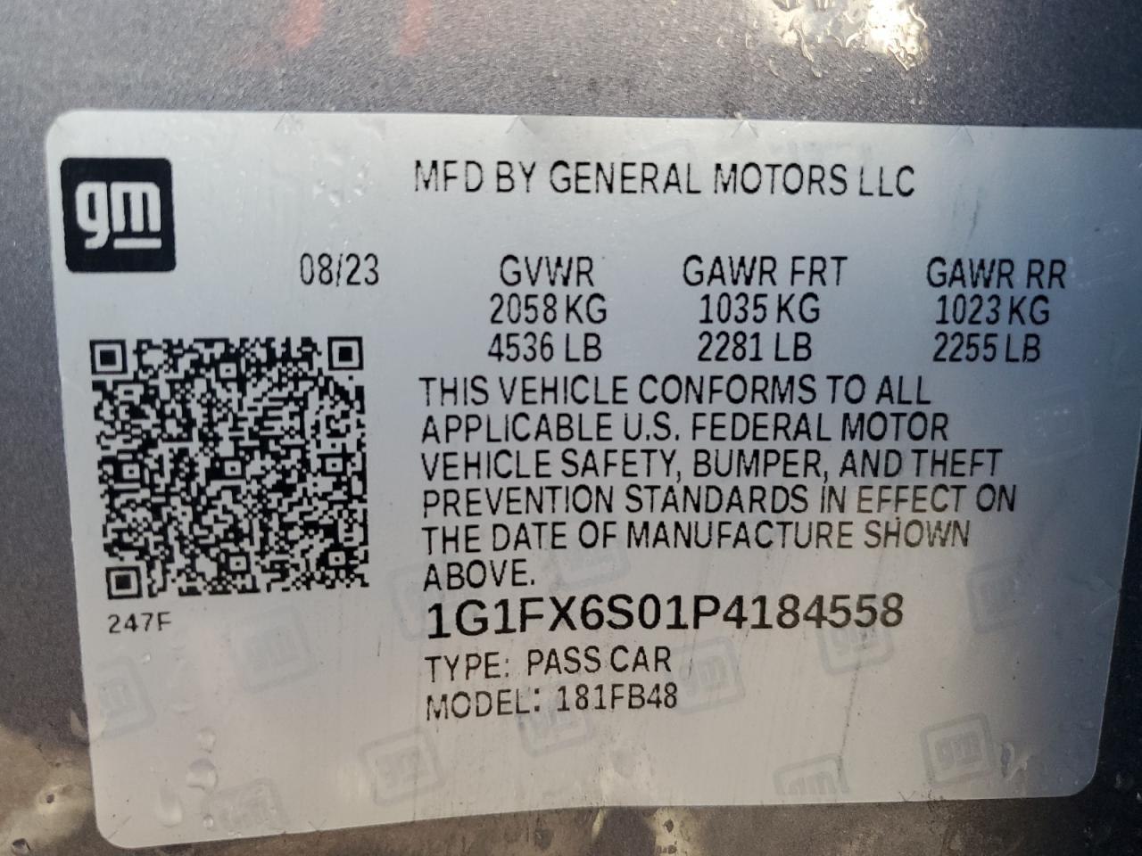 2023 CHEVROLET Bolt EV