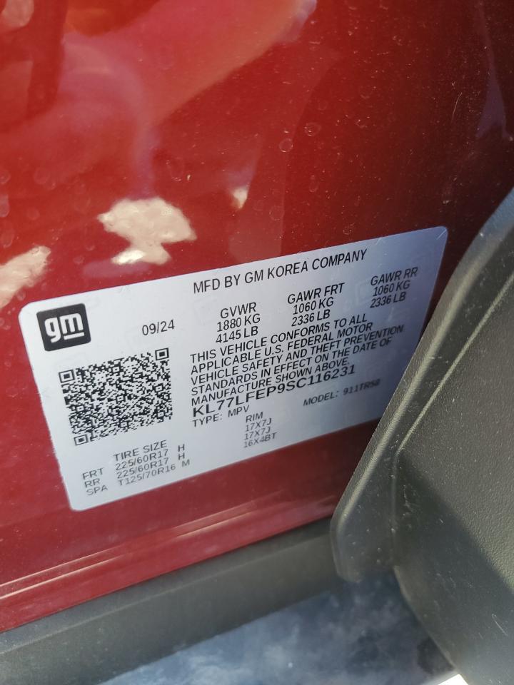 2025 CHEVROLET TRAX