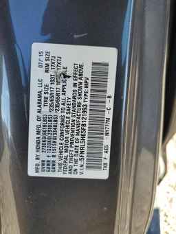 2015 HONDA ODYSSEY
