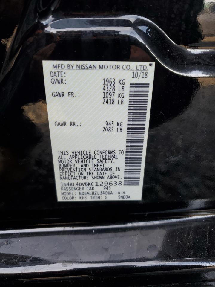 2019 NISSAN ALTIMA