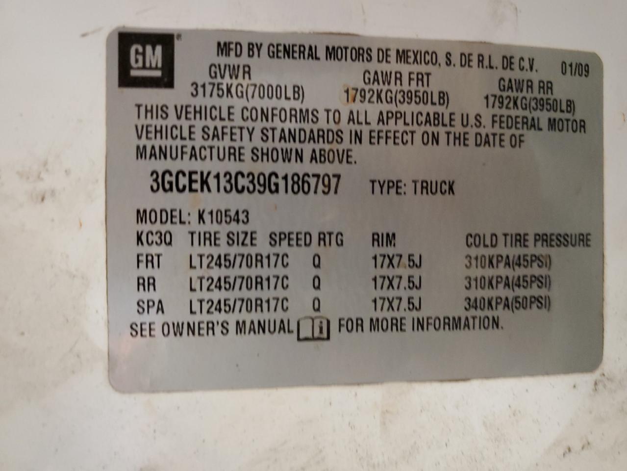 2009 CHEVROLET Silverado
