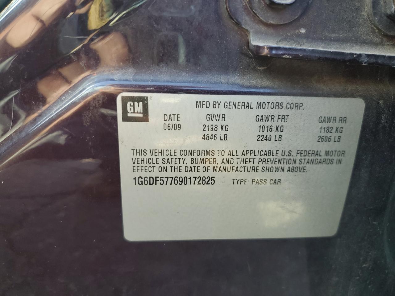 2009 CADILLAC CTS