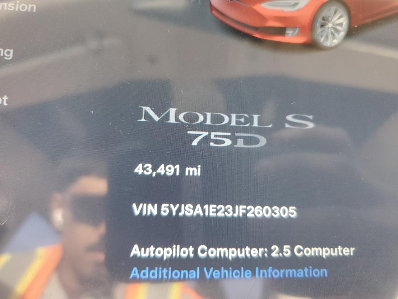 2018 TESLA MODEL S