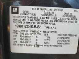 2004 CHEVROLET Trailblazer