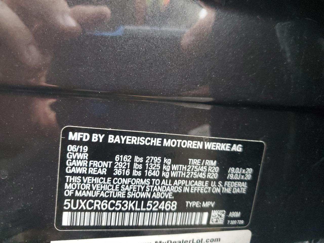 2019 BMW X5