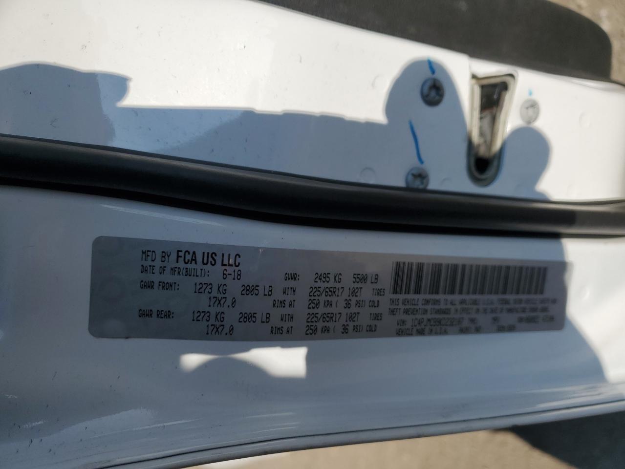 2019 JEEP CHEROKEE
