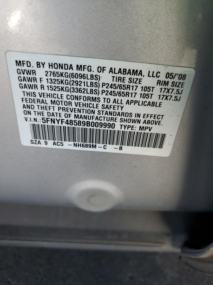 2009 HONDA PILOT