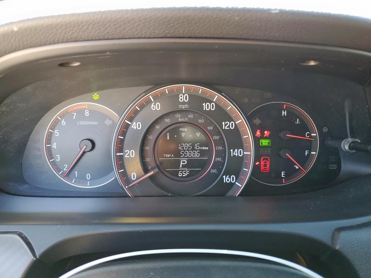 2016 HONDA ACCORD