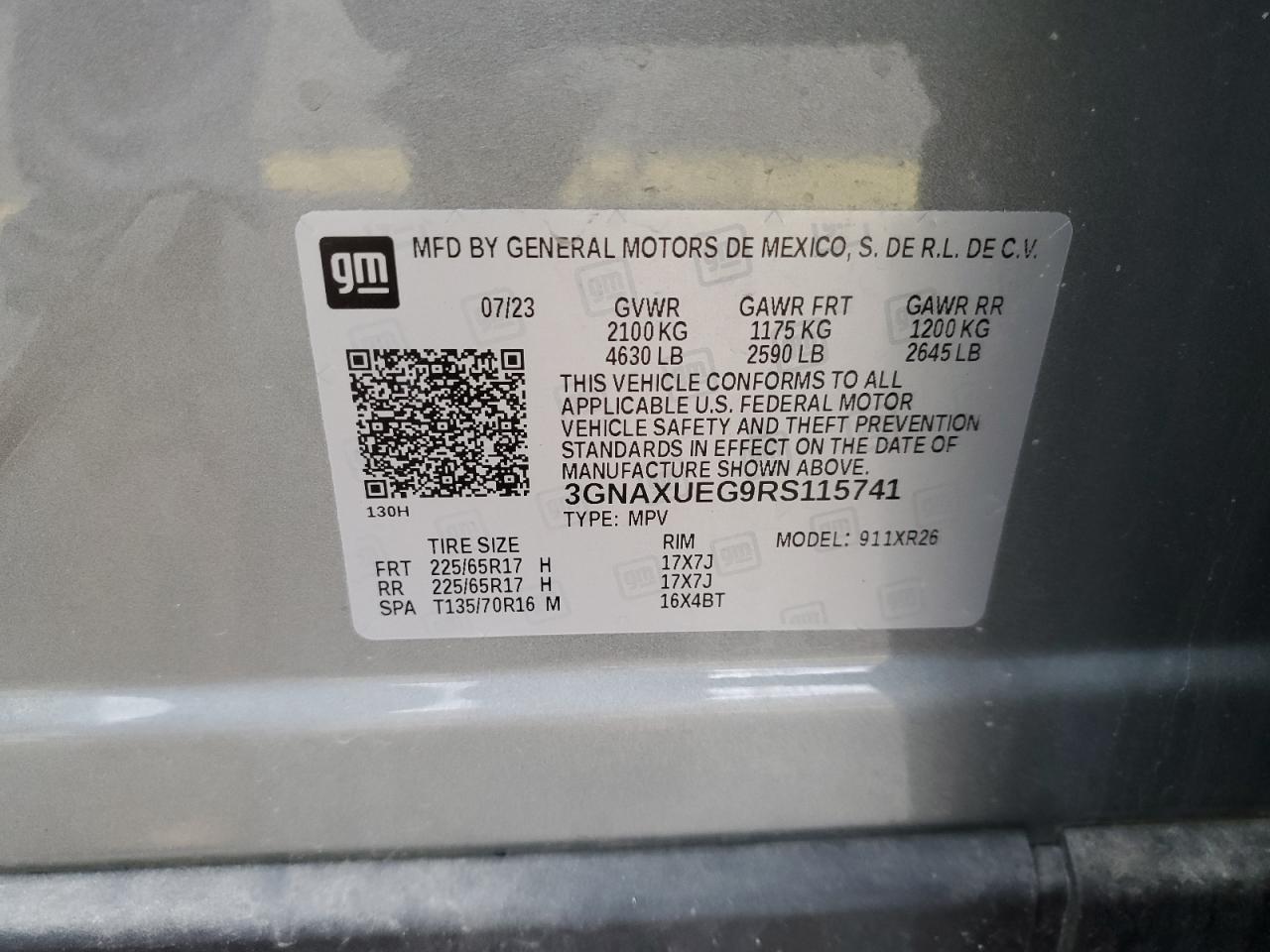2024 CHEVROLET EQUINOX