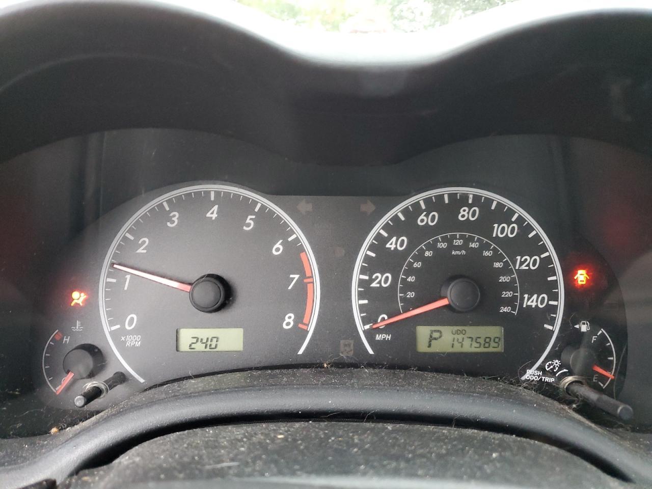 2009 TOYOTA COROLLA