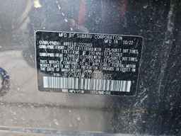 2023 SUBARU FORESTER