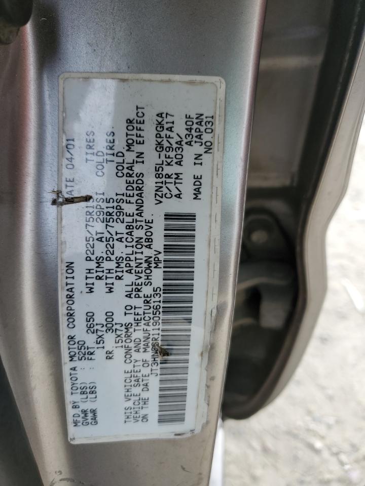 2001 TOYOTA 4Runner