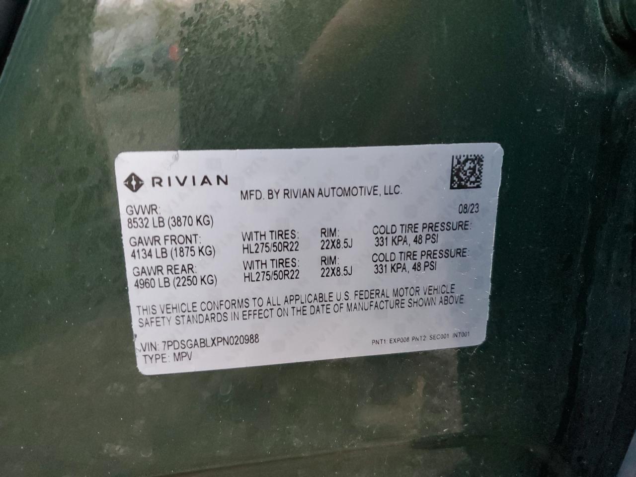 2023 RIVIAN R1s