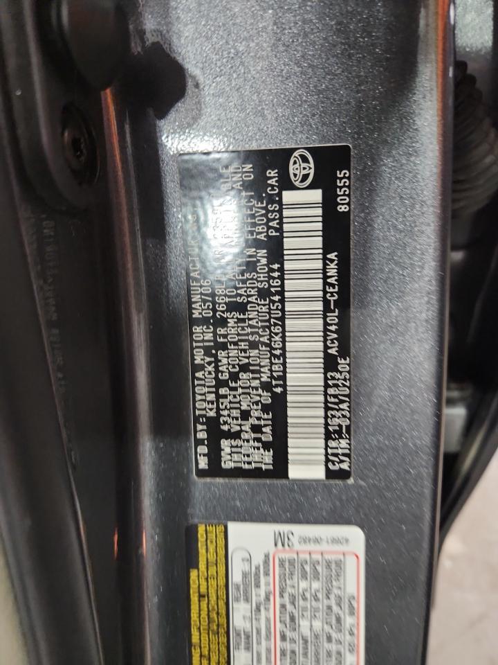 2007 TOYOTA CAMRY
