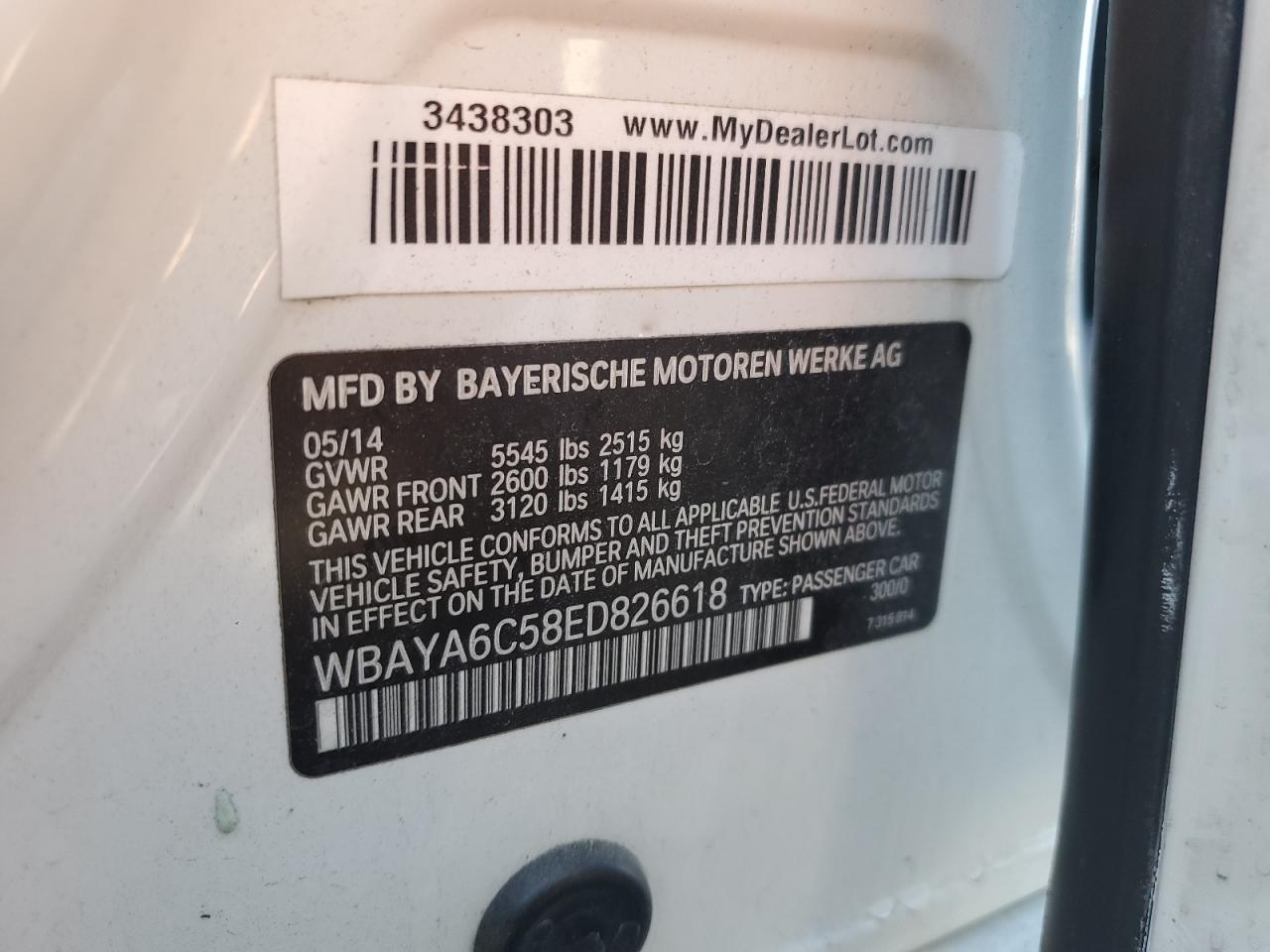 2014 BMW 7 series