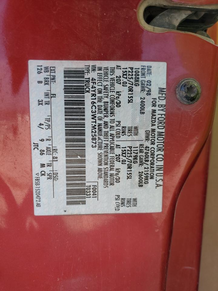 1998 MAZDA B2500