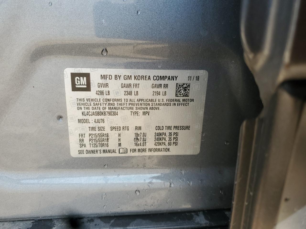 2019 BUICK ENCORE